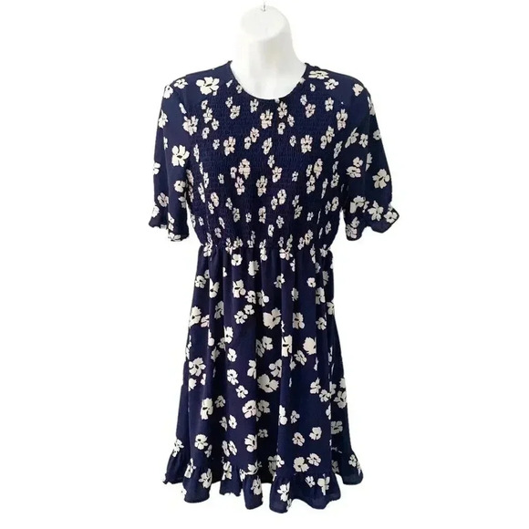 Baum Und Pferdgarten Alanna Printed Ruffled Mini Dress - Picture 2 of 11